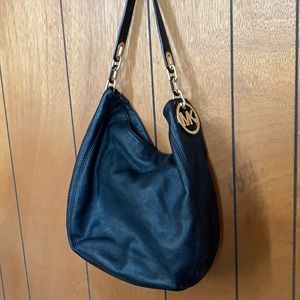 Michael Kors Pebble Leather Hobo Bag